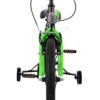 Volare Sportivo Kinderfahrrad - Jungen - 18 Zoll - Grün Schwarz - Zwei Handbremsen