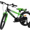Volare Sportivo Kinderfahrrad - Jungen - 18 Zoll - Grün Schwarz - Zwei Handbremsen