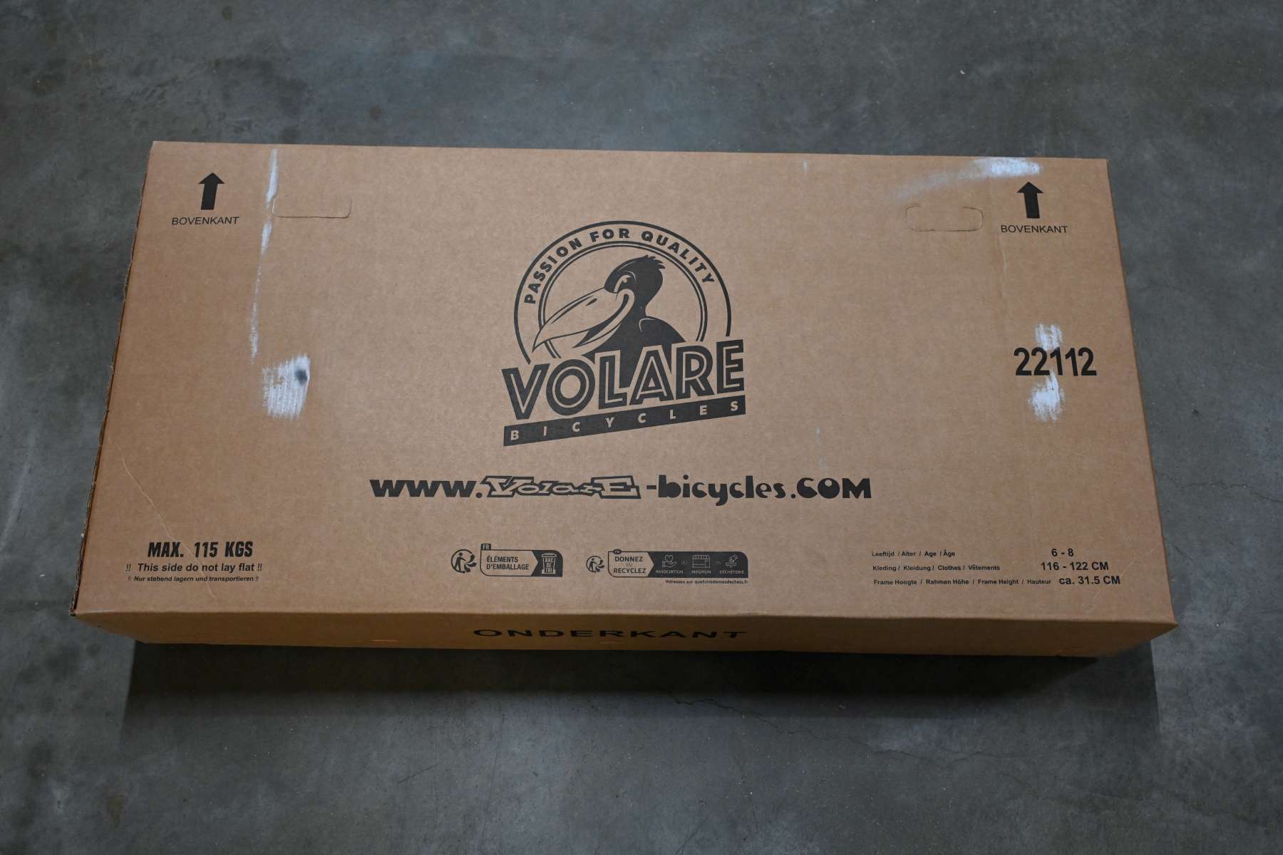 Volare Sportivo Kinderfahrrad – Jungen – 20 Zoll – Blau – 7 Gänge 12