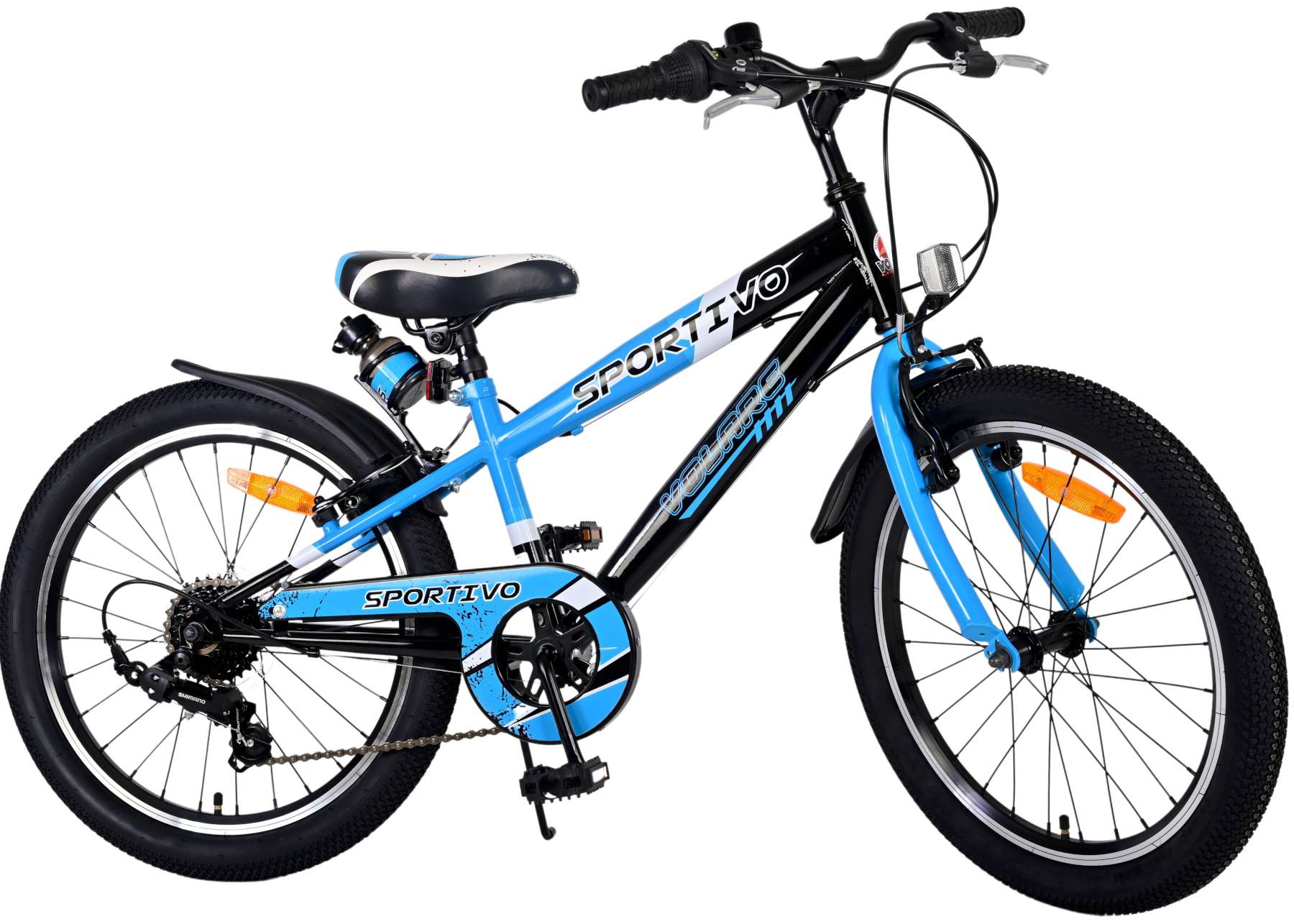 Volare Sportivo Kinderfahrrad – Jungen – 20 Zoll – Blau – 7 Gänge 2
