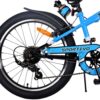 Volare Sportivo Kinderfahrrad – Jungen – 20 Zoll – Blau – 7 Gänge 3