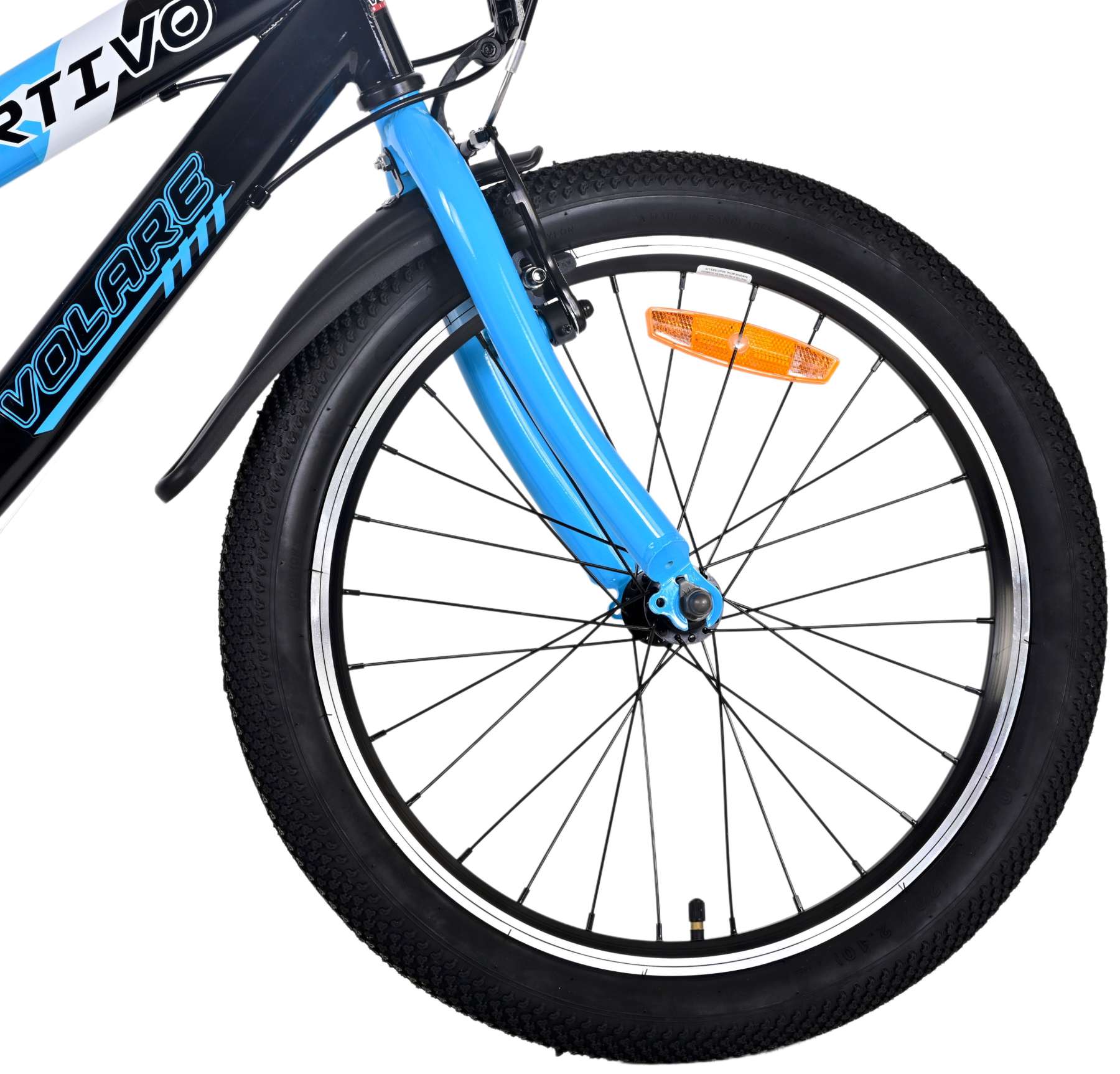 Volare Sportivo Kinderfahrrad – Jungen – 20 Zoll – Blau – 7 Gänge 4