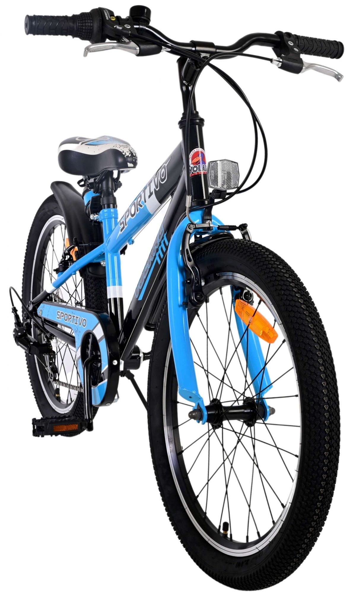 Volare Sportivo Kinderfahrrad – Jungen – 20 Zoll – Blau – 7 Gänge 7