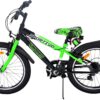 Volare Sportivo Kinderfahrrad – Jungen – 20 Zoll – Grün – 7 Gänge 9