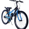 Volare Sportivo Kinderfahrrad – Jungen – 24 Zoll – Schwarz Blau – Zwei Handbremsen 5