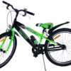Volare Sportivo Kinderfahrrad – Jungen – 24 Zoll – Schwarz Grün – Zwei Handbremsen 8