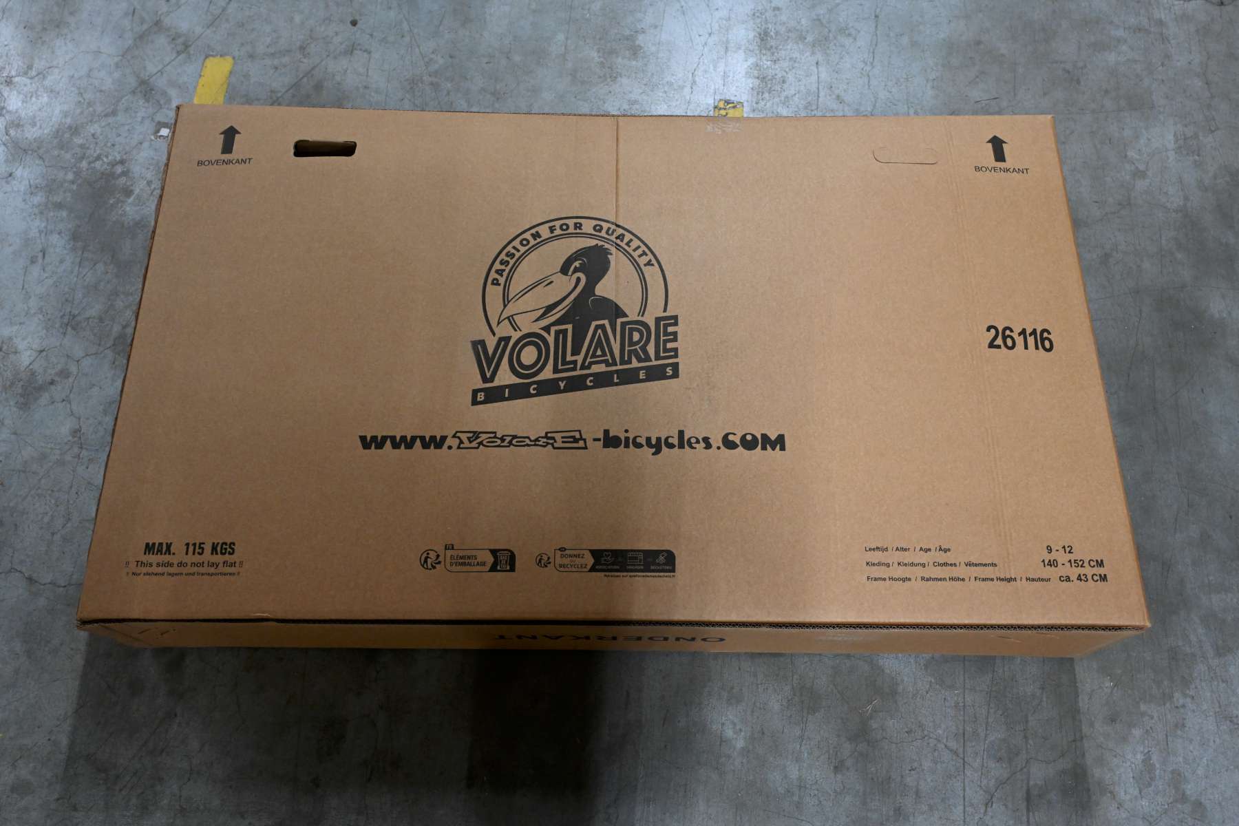 Volare Sportivo Kinderfahrrad – Jungen – 26 Zoll – Grün – 7 Gänge 12