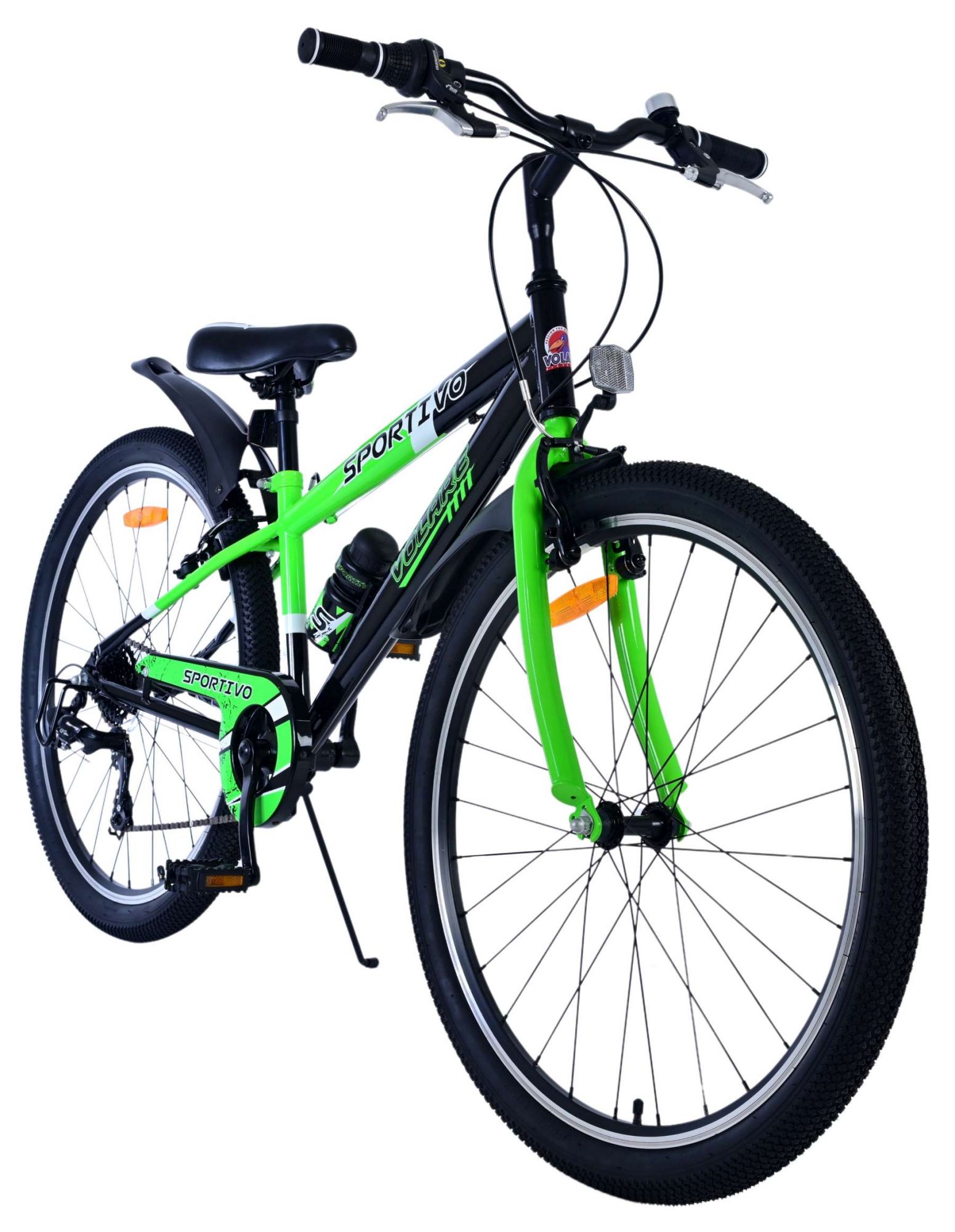 Volare Sportivo Kinderfahrrad – Jungen – 26 Zoll – Grün – 7 Gänge 6