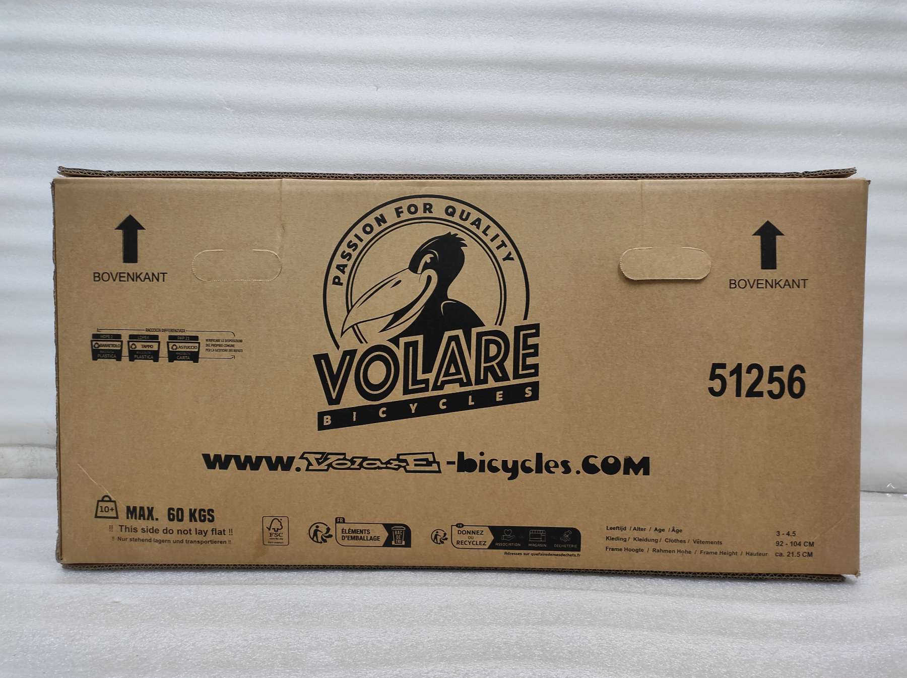 Volare Strike Kinderfahrrad - Jungen - 12 Zoll - Schwarz Grün