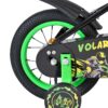Volare Strike Kinderfahrrad - Jungen - 12 Zoll - Schwarz Grün