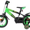 Volare Strike Kinderfahrrad - Jungen - 12 Zoll - Schwarz Grün