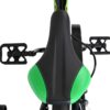Volare Strike Kinderfahrrad - Jungen - 12 Zoll - Schwarz/Grün - Zwei Handbremsen
