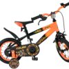 Volare Strike Kinderfahrrad - Jungen - 12 Zoll - Schwarz Orange