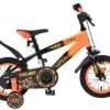 Volare Strike Kinderfahrrad - Jungen - 12 Zoll - Schwarz Orange