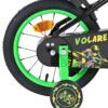 Volare Strike Kinderfahrrad - Jungen - 14 Zoll - Schwarz Grün