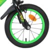 Volare Strike Kinderfahrrad - Jungen - 14 Zoll - Schwarz Grün