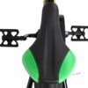 Volare Strike Kinderfahrrad - Jungen - 14 Zoll - Schwarz/Grün - Zwei Handbremsen