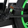 Volare Strike Kinderfahrrad - Jungen - 14 Zoll - Schwarz Grün - Zwei Handbremsen