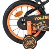 Volare Strike Kinderfahrrad - Jungen - 14 Zoll - Schwarz Orange