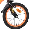 Volare Strike Kinderfahrrad - Jungen - 14 Zoll - Schwarz Orange