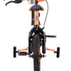Volare Strike Kinderfahrrad - Jungen - 14 Zoll - Schwarz Orange
