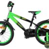 Volare Strike Kinderfahrrad - Jungen - 16 Zoll - Schwarz Grün