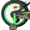 Volare Strike Kinderfahrrad - Jungen - 16 Zoll - Schwarz/Grün - Zwei Handbremsen