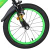 Volare Strike Kinderfahrrad - Jungen - 16 Zoll - Schwarz/Grün - Zwei Handbremsen 4