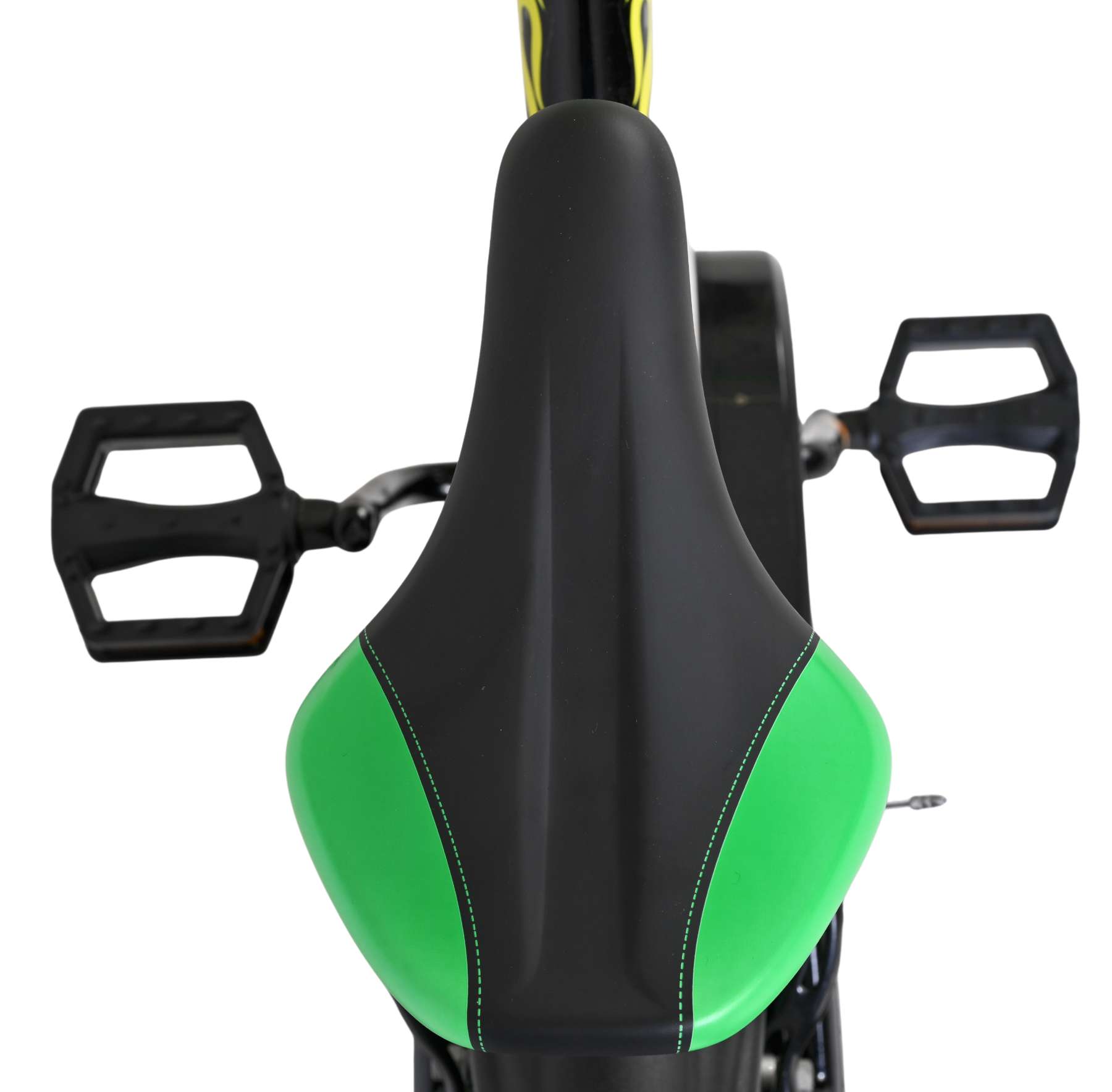 Volare Strike Kinderfahrrad - Jungen - 16 Zoll - Schwarz/Grün - Zwei Handbremsen