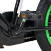 Volare Strike Kinderfahrrad - Jungen - 16 Zoll - Schwarz/Grün - Zwei Handbremsen