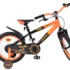 Volare Strike Kinderfahrrad - Jungen - 16 Zoll - Schwarz Orange