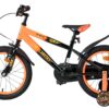 Volare Strike Kinderfahrrad - Jungen - 16 Zoll - Schwarz Orange