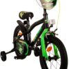 Volare Super GT Kinderfahrrad - Jungen - 14 Zoll - Grün - Zwei Handbremsen