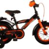 Volare Thombike Kinderfahrrad – Jungen – 12 Zoll – Schwarz Orange