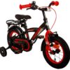 Volare Thombike Kinderfahrrad – Jungen – 12 Zoll – Schwarz Rot 10