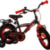 Volare Thombike Kinderfahrrad – Jungen – 12 Zoll – Schwarz Rot 3