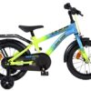 Volare Thombike Kinderfahrrad - Jungen - 14 Zoll - Blau/Gelb