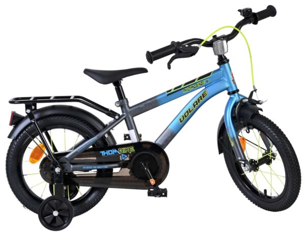 Volare Thombike Kinderfahrrad - Jungen - 14 Zoll - Blau/Grau