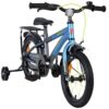 Volare Thombike Kinderfahrrad - Jungen - 14 Zoll - Blau/Grau