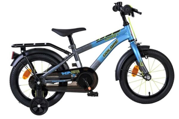 Volare Thombike Kinderfahrrad - Jungen - 14 Zoll - Blau/Grau