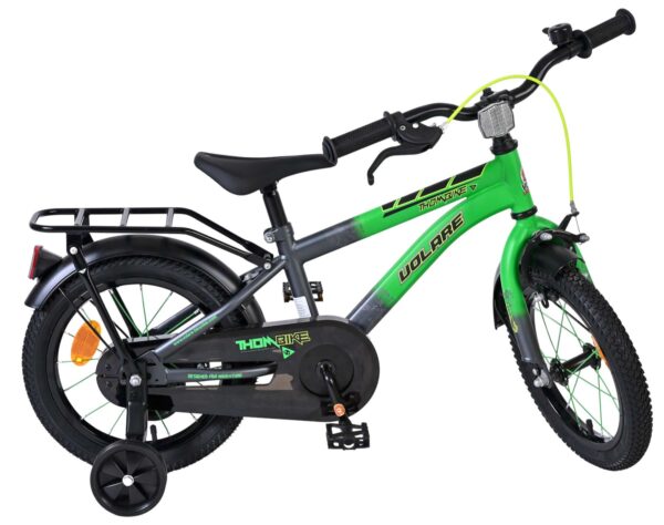 Volare Thombike Kinderfahrrad - Jungen - 14 Zoll - Grün/Grau