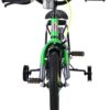 Volare Thombike Kinderfahrrad - Jungen - 14 Zoll - Grün/Grau