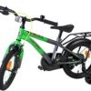 Volare Thombike Kinderfahrrad - Jungen - 14 Zoll - Grün/Grau