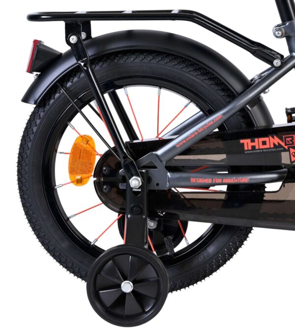 Volare Thombike Kinderfahrrad - Jungen - 14 Zoll - Orange/Grau