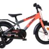 Volare Thombike Kinderfahrrad - Jungen - 14 Zoll - Orange/Grau