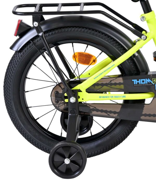 Volare Thombike Kinderfahrrad – Jungen – 16 Zoll – Blau-Gelb