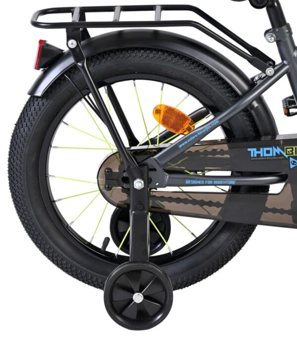 Volare Thombike Kinderfahrrad – Jungen – 16 Zoll – Blaugrau