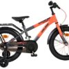 Volare Thombike Kinderfahrrad – Jungen – 16 Zoll – Orange-Grau