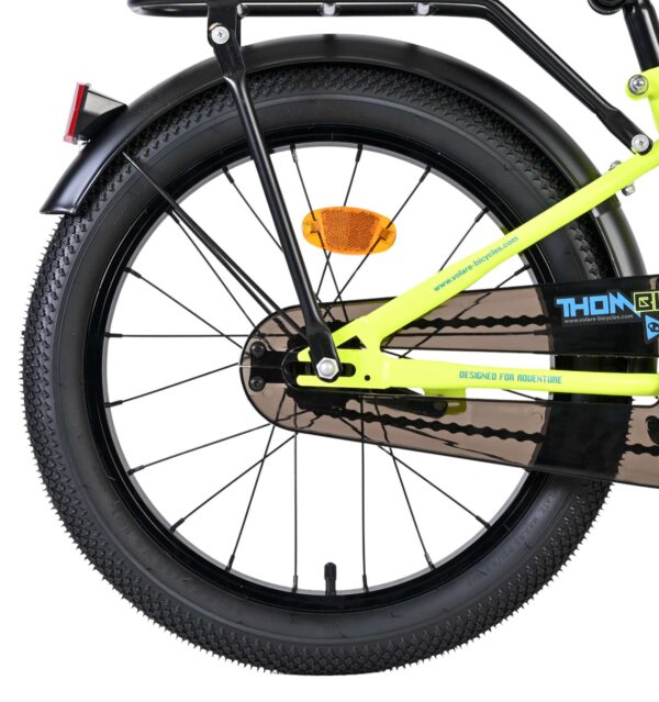 Volare Thombike Kinderfahrrad – Jungen – 18 Zoll – Blau-Gelb