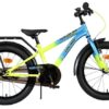Volare Thombike Kinderfahrrad – Jungen – 18 Zoll – Blau-Gelb